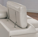  Furniture of America Brekstad Stationary Leatherette Sofa FOA6476LG-SF-PK IMAGE 4
