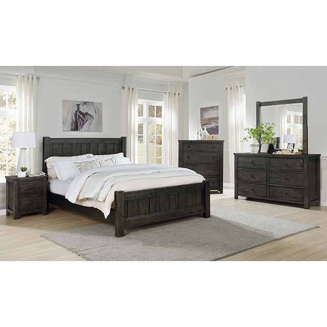 Furniture of America Regensburg Queen Panel Bed FOA7169Q-BED IMAGE 2