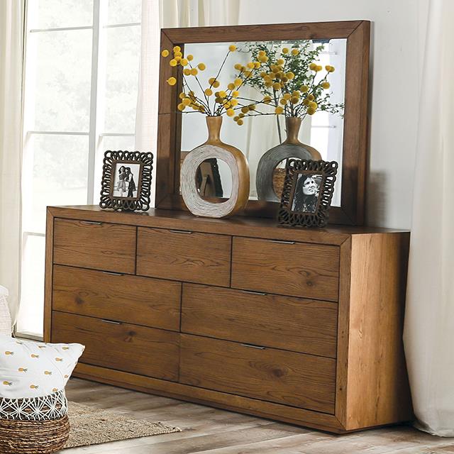 Furniture of America Leirvik 7-Drawer Dresser FOA7460WN-D IMAGE 1