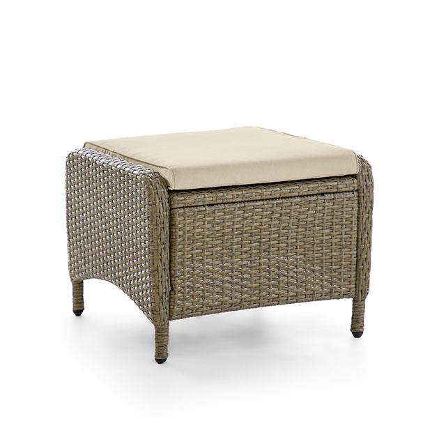 Furniture of America Outdoor Seating Ottomans GM-2003-2PK IMAGE 1