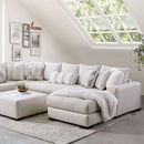 Furniture of America Warrenton Leatherette Sectional SM5170-SECT IMAGE 1