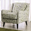  Furniture of America Gardner Stationary Fabric Accent Chair SM8195-CH-FL IMAGE 1