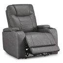  Signature Design by Ashley Schooner Rocks 1610213 Power Recliner with Adjustable Headrest IMAGE 2