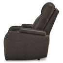  Signature Design by Ashley Schooner Rocks 1610413 Power Recliner with Adjustable Headrest IMAGE 5