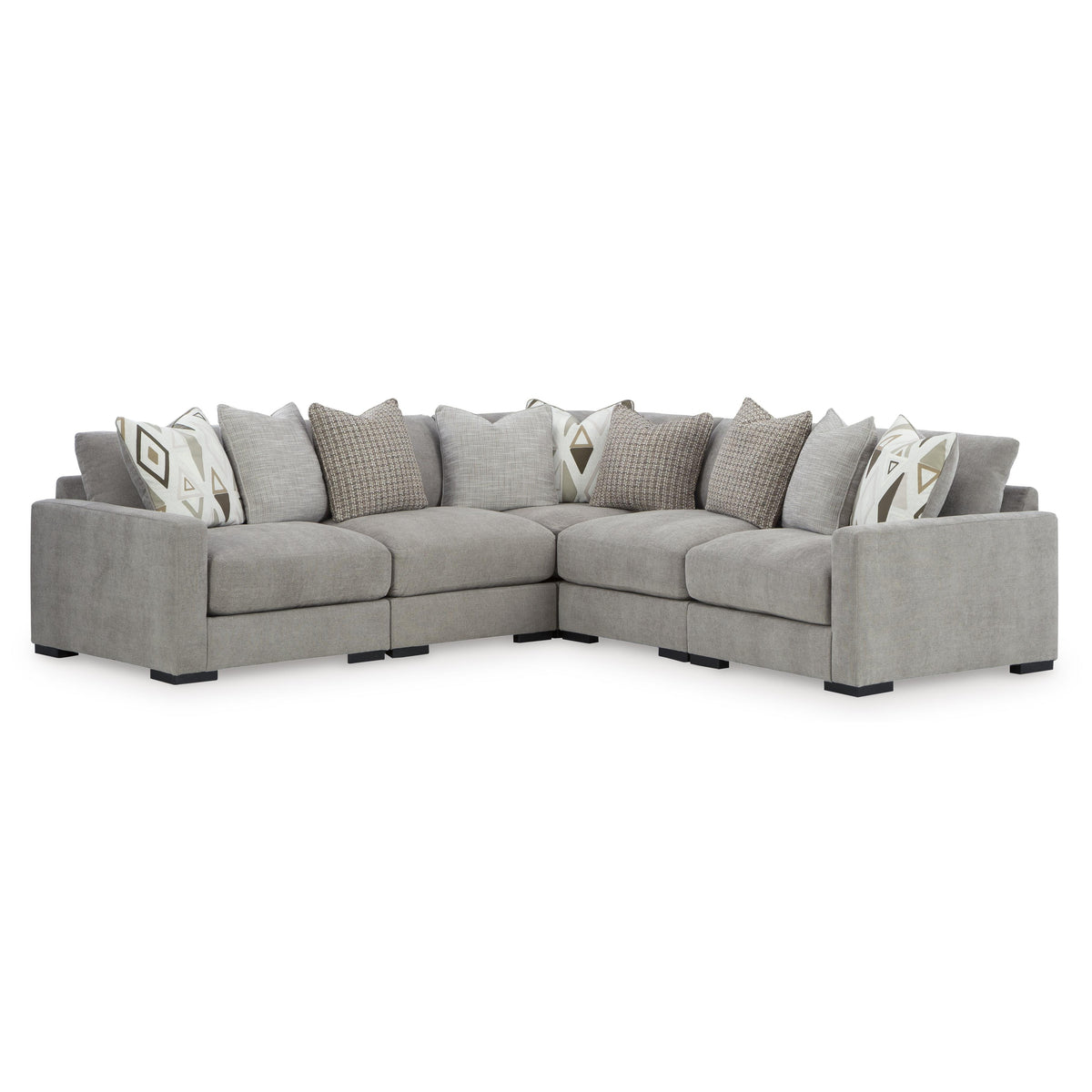 Benchcraft Aslan Court 20305S6 5 pc Sectional