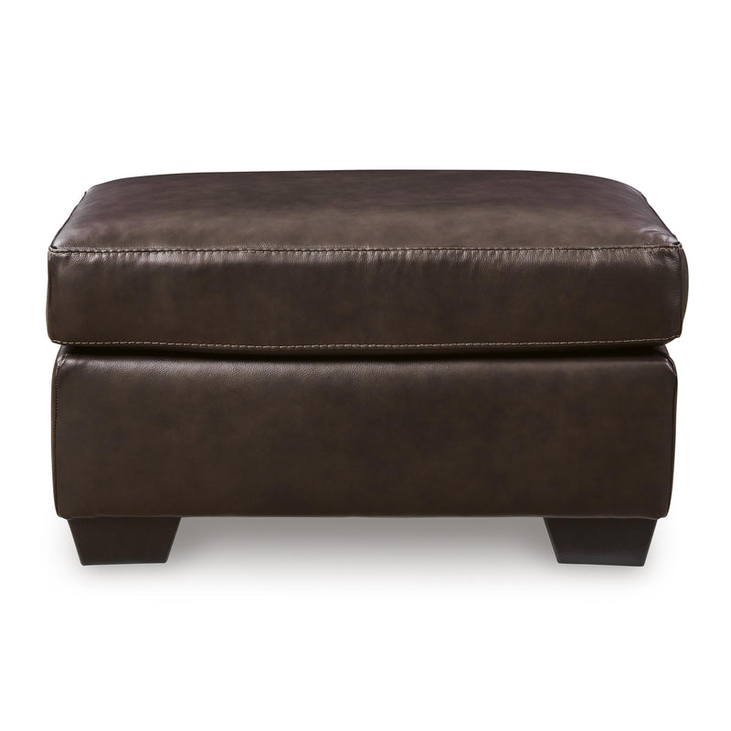 Signature Design by Ashley Santorine Leather Match Ottoman 2170614 IMAGE 2