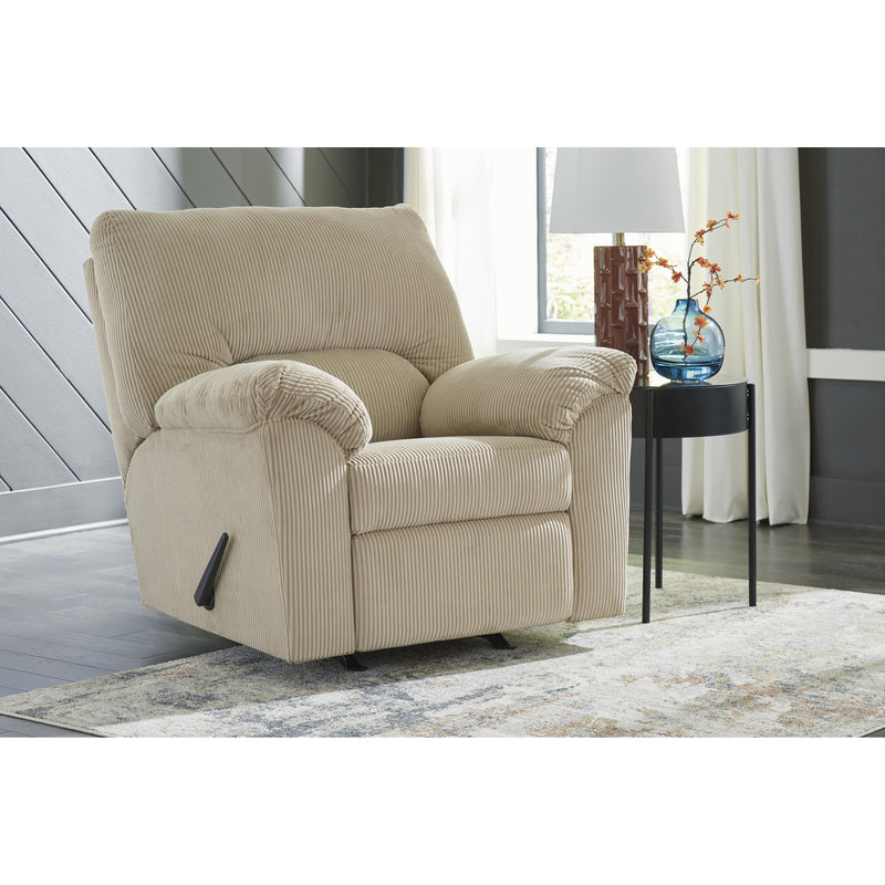 Signature Design by Ashley SimpleJoy Rocker Fabric Recliner 2420325 IMAGE 7