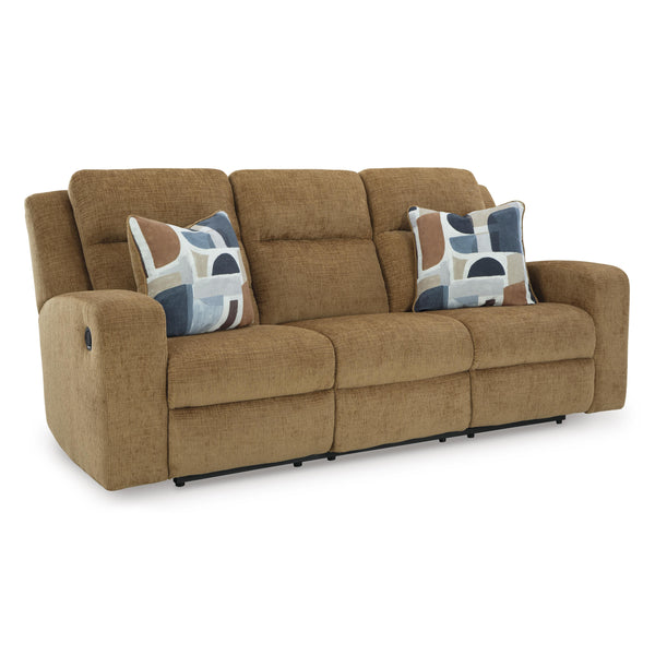 Signature Design by Ashley Kanlow Reclining Fabric Sofa 3860588 IMAGE 1