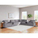  Signature Design by Ashley Modmax 92104S16 8 pc Sectional with Audio System IMAGE 4