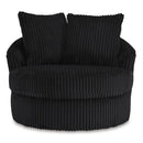 Signature Design by Ashley Gramwell Swivel Fabric Accent Chair A3000725 IMAGE 2