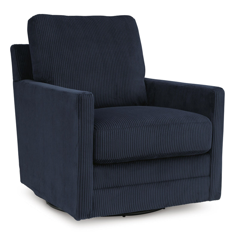 Signature Design by Ashley Icaman Swivel Fabric Chair A3000727 IMAGE 1