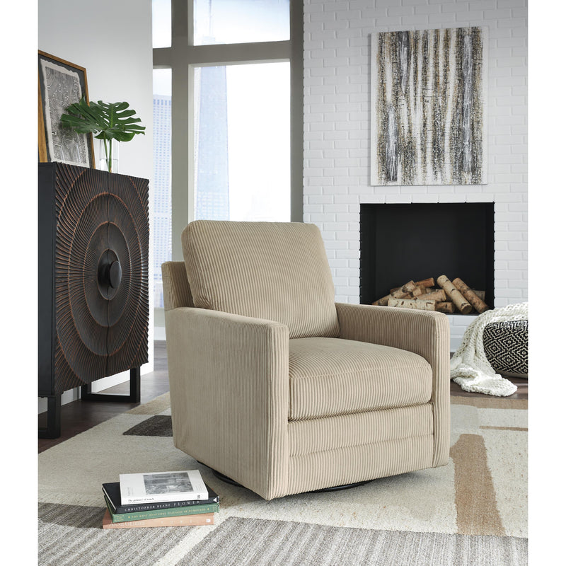 Signature Design by Ashley Icaman Swivel Fabric Chair A3000728 IMAGE 5