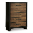  Benchcraft Kraeburn B496-46 Five Drawer Chest IMAGE 1