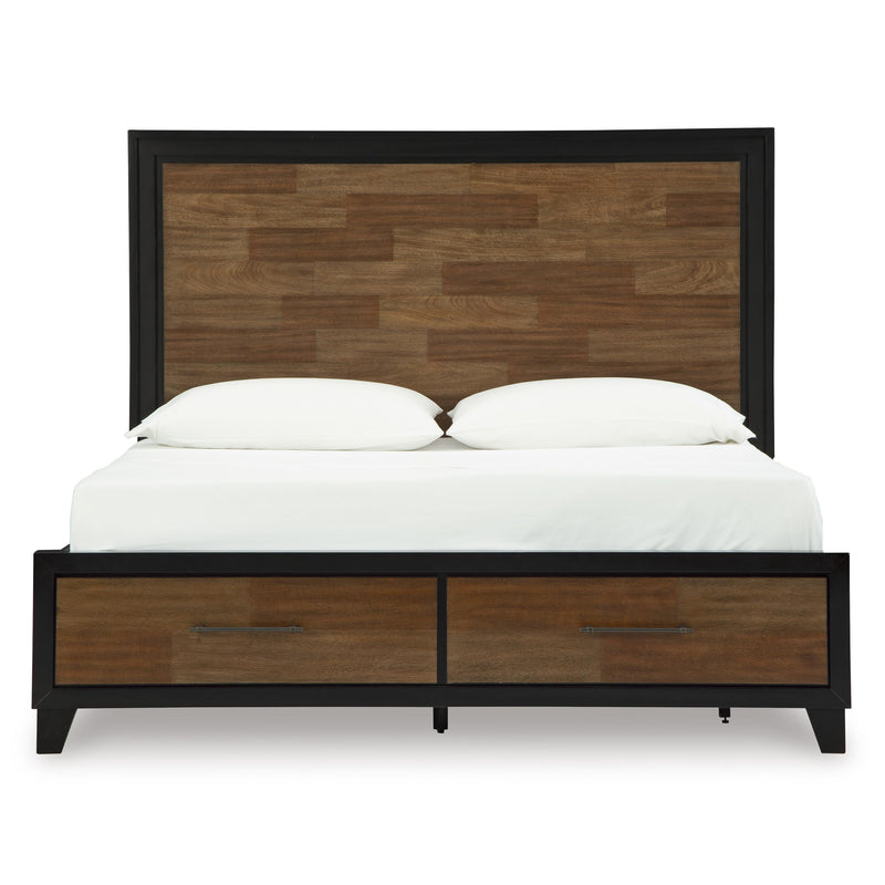 Signature Design by Ashley Kraeburn King Panel Bed with Storage B496-58/B496-56S/B496-197 IMAGE 3