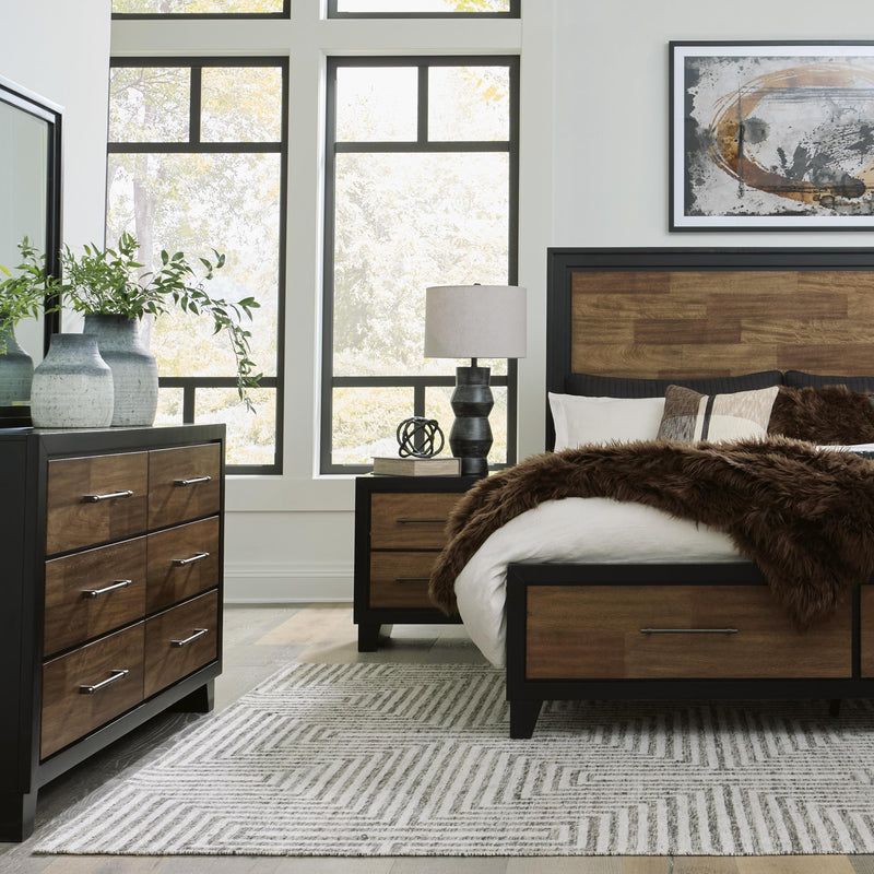 Signature Design by Ashley Kraeburn Queen Panel Bed with Storage B496-57/B496-54S/B496-197 IMAGE 11