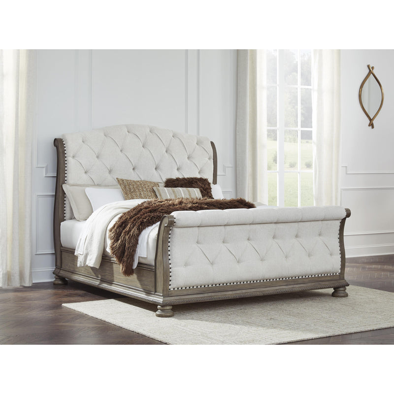 Signature Design by Ashley Ardenfield California King Upholstered Sleigh Bed B944-58/B944-56/B944-94 IMAGE 5