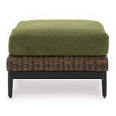  Signature Design by Ashley Horizon Hall P572-814 Ottoman with Cushion IMAGE 3