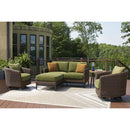  Signature Design by Ashley Horizon Hall P572-821 Swivel Lounge with Cushion IMAGE 12