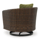  Signature Design by Ashley Horizon Hall P572-821 Swivel Lounge with Cushion IMAGE 4