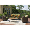  Signature Design by Ashley Horizon Hall P572-835 Loveseat with Cushion IMAGE 8