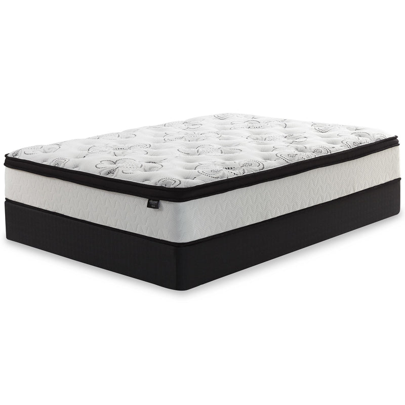 Sierra Sleep Chime 12 Inch Hybrid M697M1 California King Mattress and Foundation Set IMAGE 1