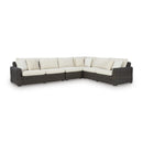  Signature Design by Ashley Kimora P711P2 4 pc Outdoor Sectional IMAGE 1