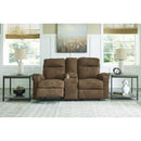  Signature Design by Ashley Edenwold 1380594C Double Reclining Loveseat with Console IMAGE 7