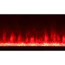  Coaster Furniture Vallerie 710023 71" TV Stand with Visual Flame Box - White IMAGE 10