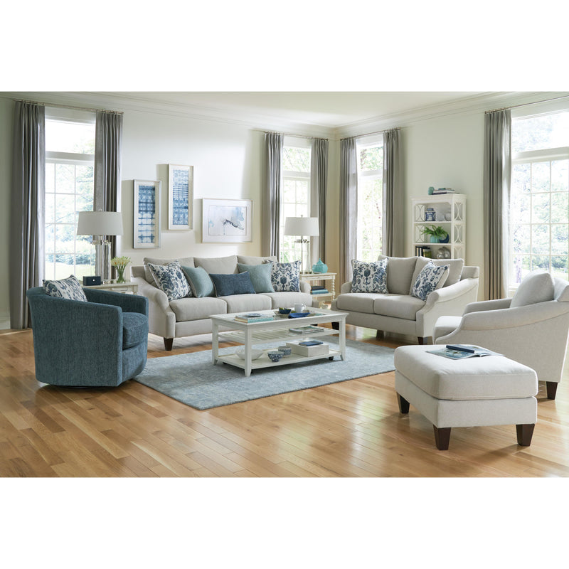 Behold Home 1038-02 Loveseat - Cosmo Linen IMAGE 1