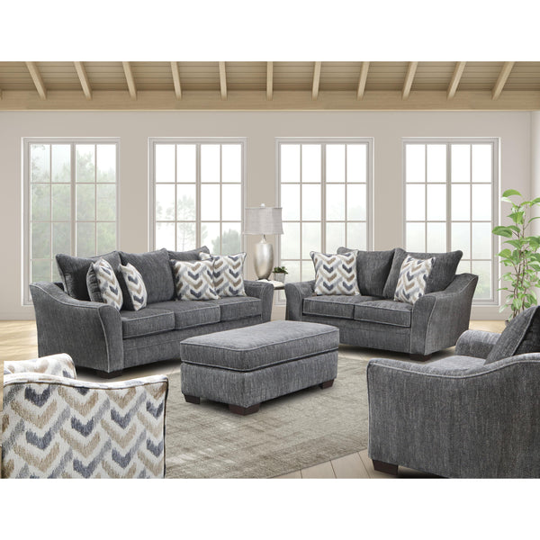 Behold Home 1039-02 Loveseat - Shuman Charcoal IMAGE 1