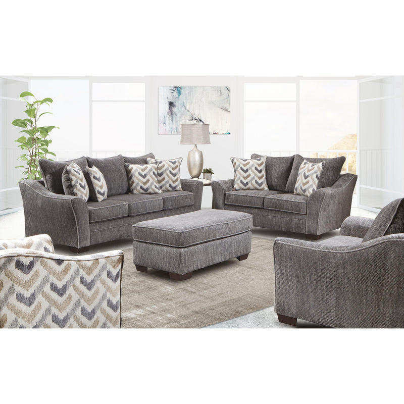 Behold Home 1039-02 Loveseat - Shuman Charcoal IMAGE 2