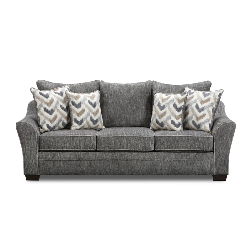 Behold Home 1039-33M Queen Sleeper Sofa - Shuman Charcoal IMAGE 4