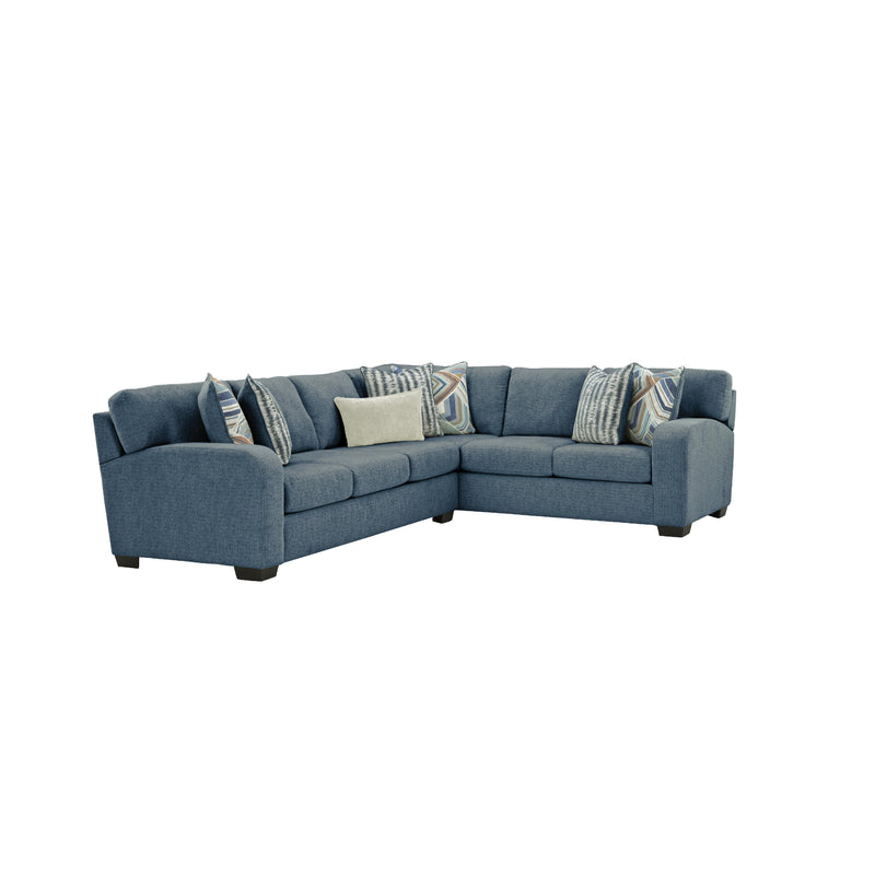 Behold Home 1046 2 pc Sectional - Koda Ocean IMAGE 3