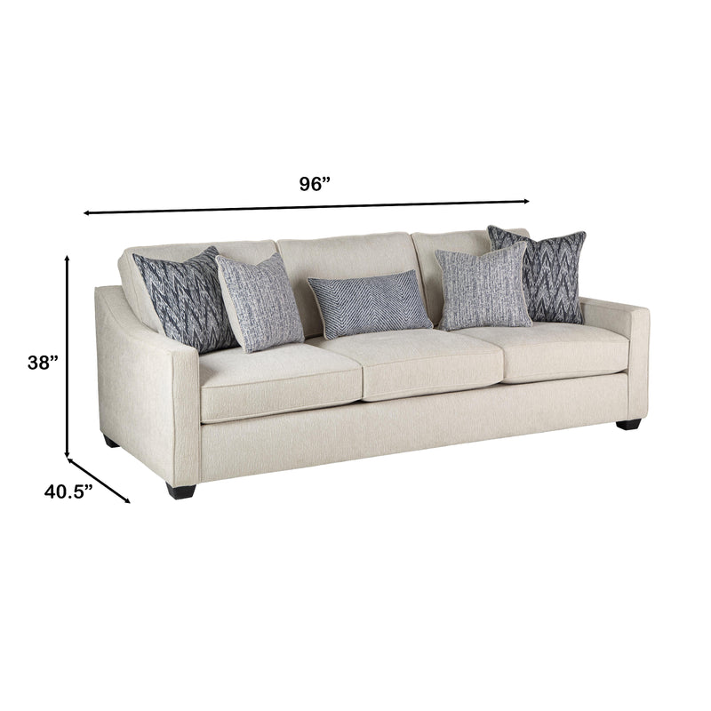 Behold Home 1125-33M Queen Sleeper Sofa - Dakota Dove IMAGE 3