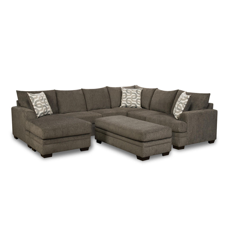 Behold Home 1310 2 pc Sectional - Bailey Charcoal IMAGE 2