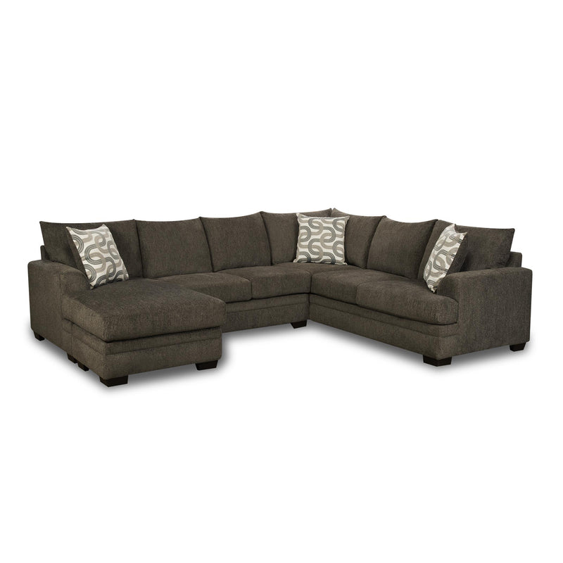 Behold Home 1310 2 pc Sectional - Bailey Charcoal IMAGE 4