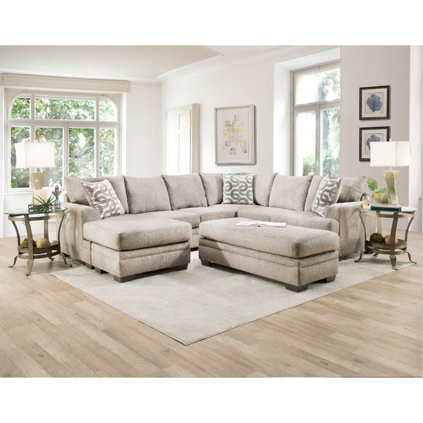 Behold Home 1310 2 pc Sectional - Bailey Cream IMAGE 1