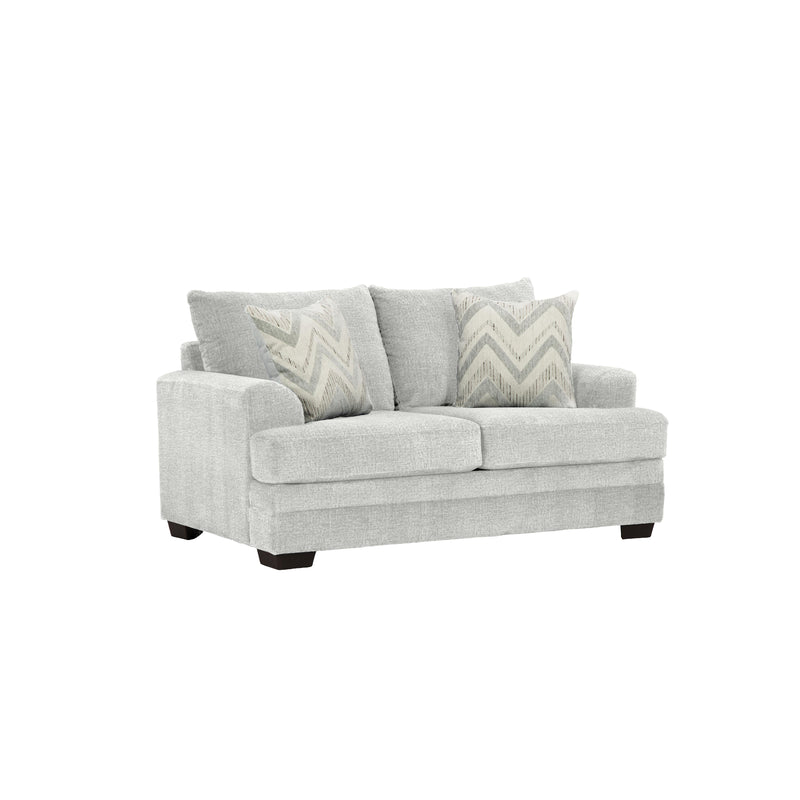 Behold Home 1312-02 Loveseat - Pippa Light Gray IMAGE 3