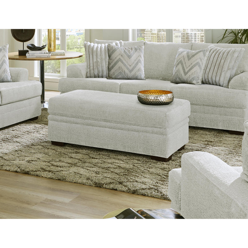 Behold Home 1312-71 Storage Ottoman - Pippa Light Gray IMAGE 2