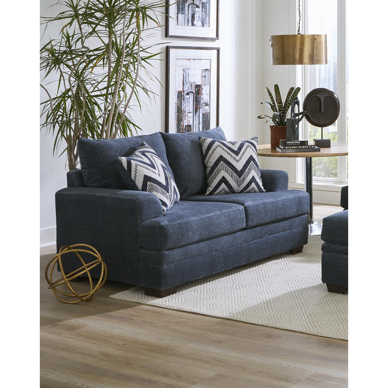 Behold Home 1312-02 Loveseat - Pippa Navy IMAGE 2