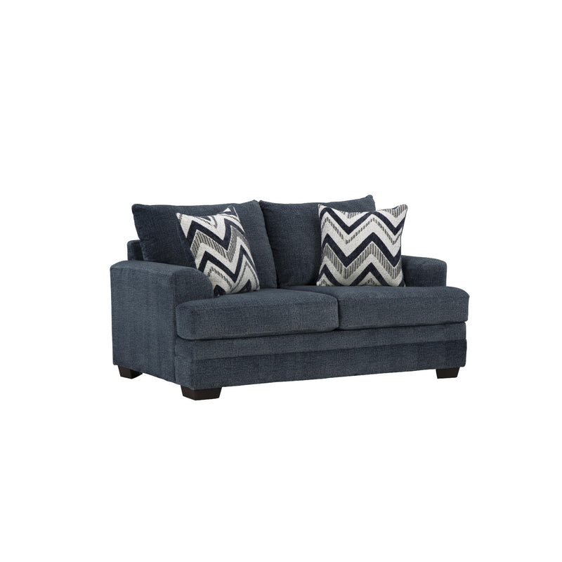 Behold Home 1312-02 Loveseat - Pippa Navy IMAGE 3