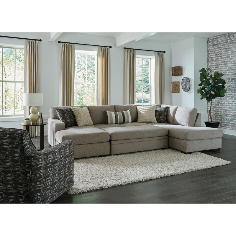 Behold Home 1674 2 pc Sectional - Bri Pewter IMAGE 2