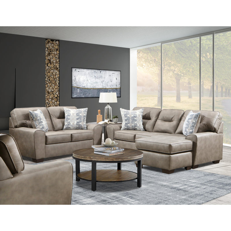 Behold Home 2124-03 Sofa - Stabler Pebble IMAGE 2