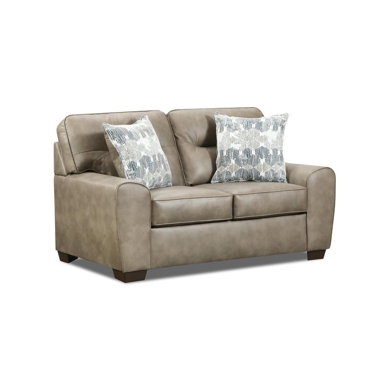 Behold Home 2124-02 Loveseat - Stabler Pebble IMAGE 3