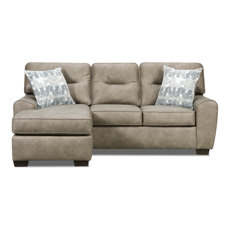 Behold Home 2124-23 Sofa Chaise - Stabler Pebble IMAGE 3