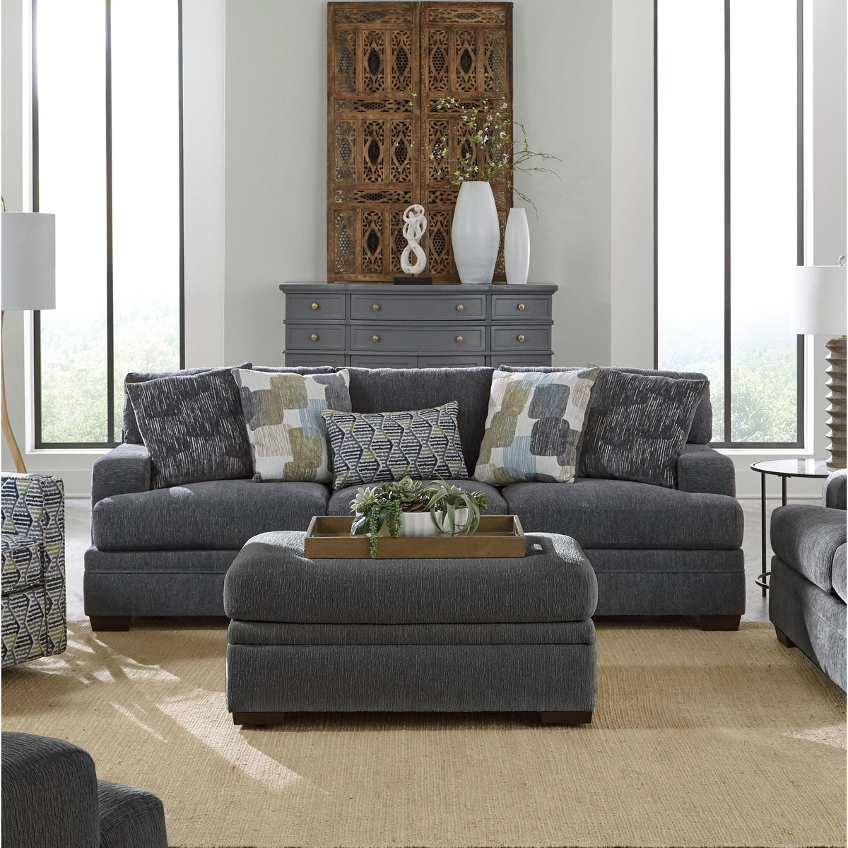 Behold Home 2155-03 Sofa - Steinway Slate