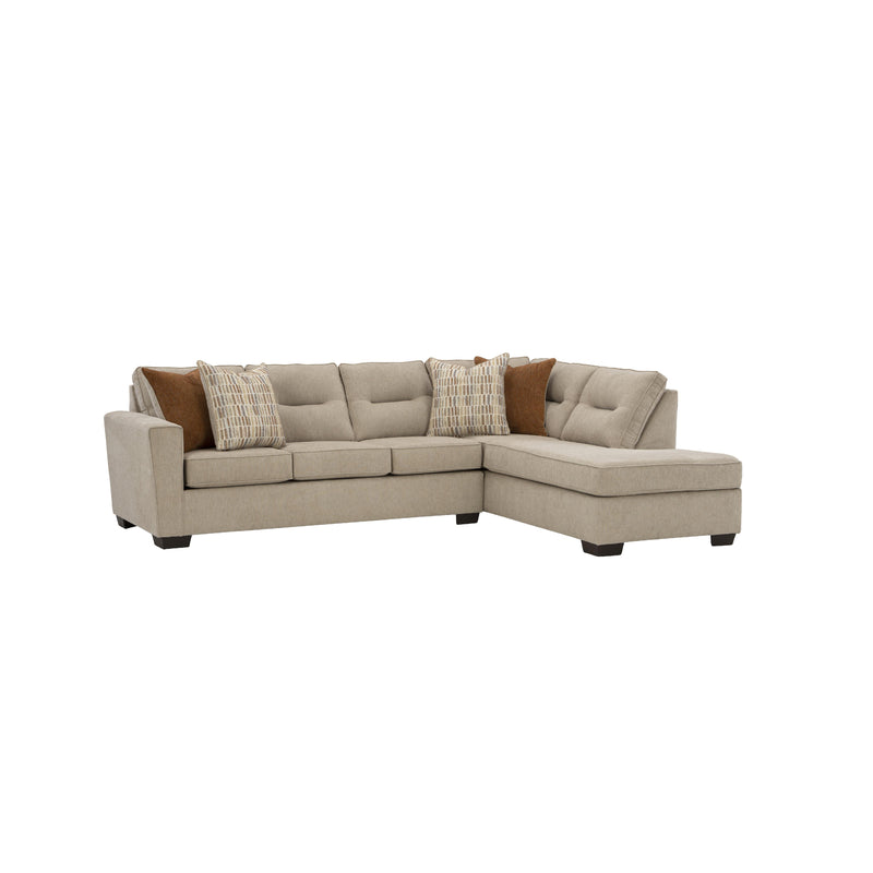 Behold Home 2259 2 pc Sectional - Bono Muslin IMAGE 2