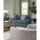 Behold Home 2300-02 Loveseat - Becker Navy IMAGE 2