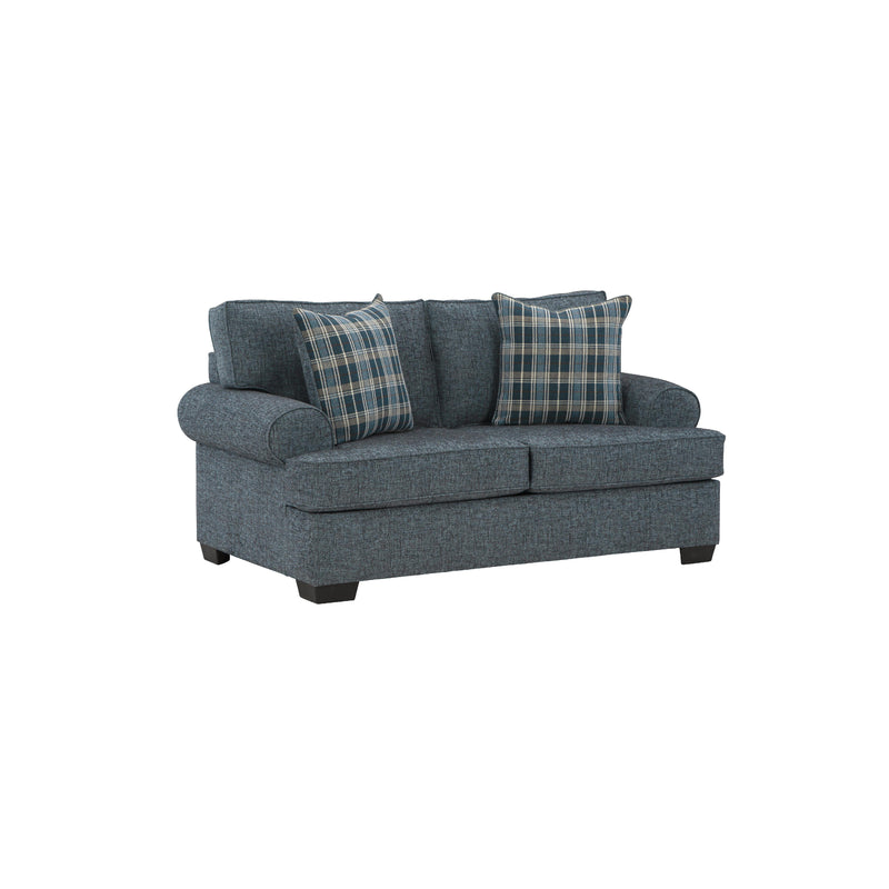 Behold Home 2300-02 Loveseat - Becker Navy IMAGE 3