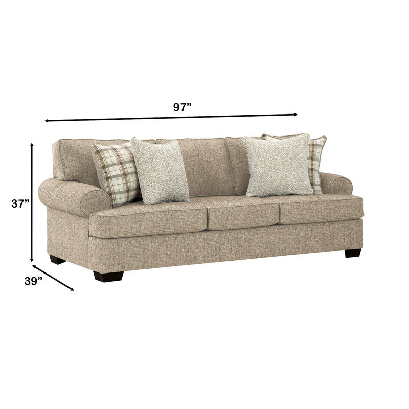 Behold Home 2300-03 Sofa - Becker Oatmeal IMAGE 5